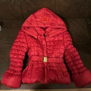 Monnalisa Girls Red Jacket 5 years